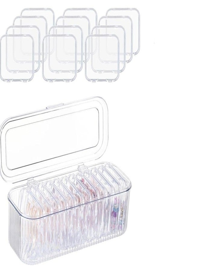 Hidak Acrylic Jewelry Organizer Clear Stackable Jewelry Storage Box for Rings, Earrings, Necklaces & Accessories - Image 1