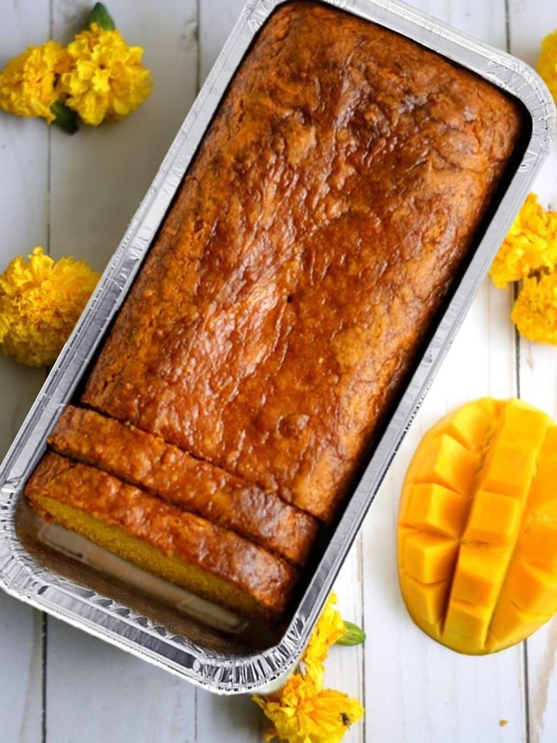BBQMFG Disposable Loaf Pans with Lids, 50 Pack, 8.5x4.5" Bread Pans, Food Storage Containers, Heavy-duty 2lb Aluminum Loaf Pans, Pastry Boxes, Perfect for Baking Storing and Street Treats Takeout - Image 5