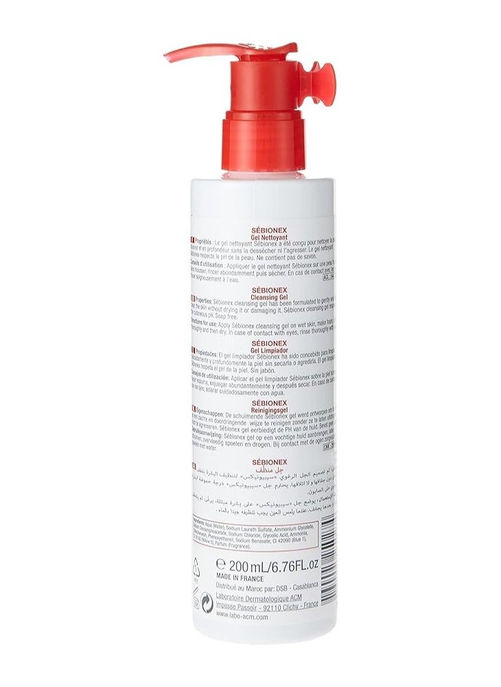 ACM ACM Sebionex Cleansing Gel for Oily Skin 200 ml  - Image 2