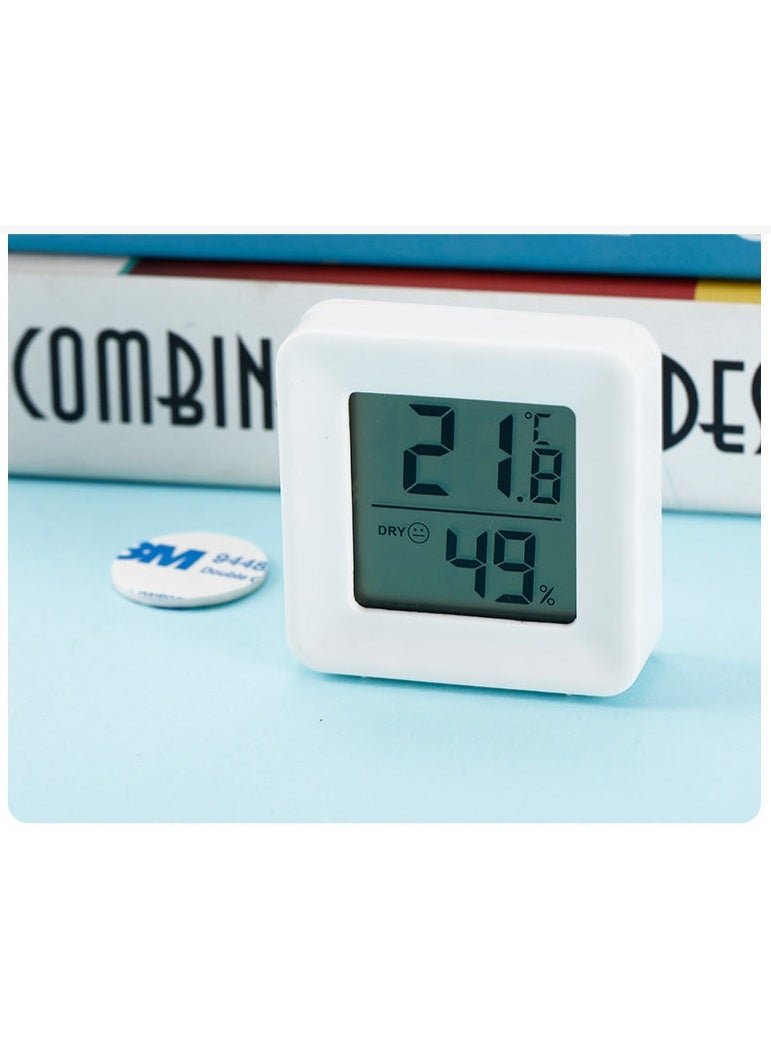 3 Pieces High Precision Digital Thermo Hygrometer, Indoor Temperature and Humidity Monitor for Home, Compact Portable Wall Mountable Design - Image 4