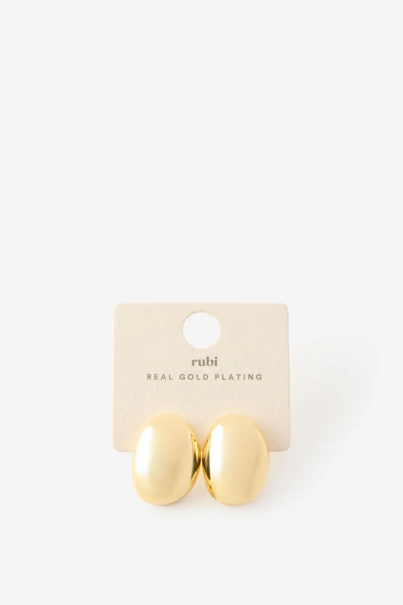 روبي Mid Charm Earring