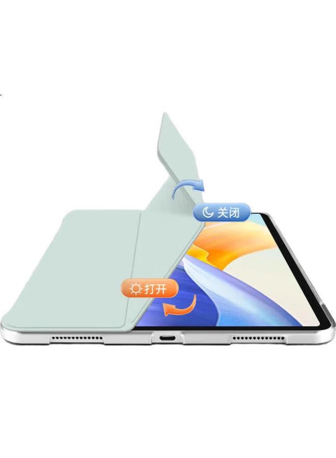 Jplayer Protective Case For Honor Tablet 9 Model, 12.1-Inch Tablet With Pen Slot, Transparent Tri-Fold Stand, Smart Sleep/Wake, Full Coverage, Anti-Slip, Shockproof - Image 3