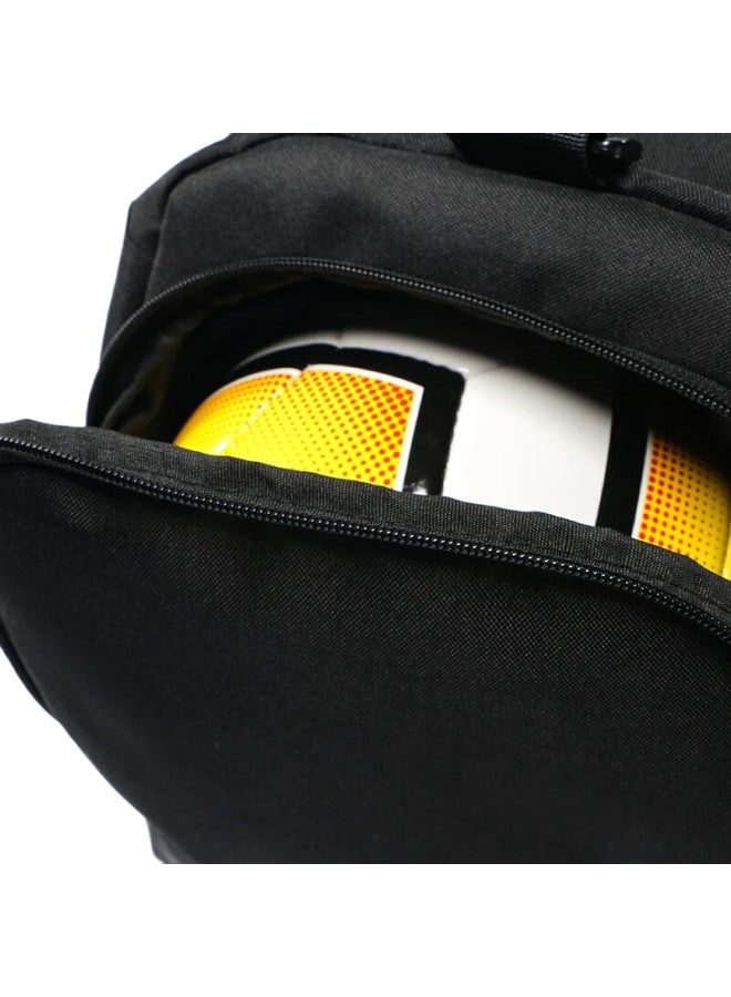 KELME حقيبة كرة القدم الرياضية حقيبة كتف عابرة للتدريب واللياقة البدنية والسفر حقيبة يد واحدة سوداء وخضراء فوسفورية مقاس واحد - Image 2