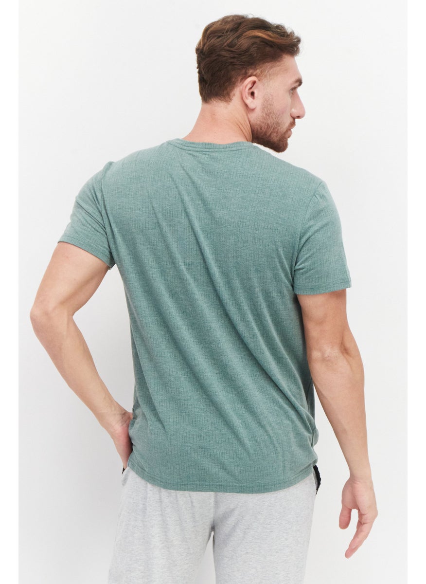 Men Sportswear Fit Short Sleeve Outdoor T-Shirt, Sage Green - pzsku/Z4A034F2B9B1D2B5D002CZ/45/_/1737814433/8355b147-48fd-4a2e-bebb-f51c9dd72cde