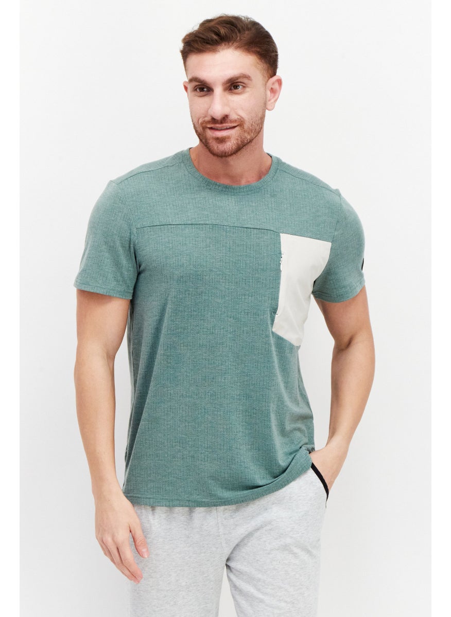 Men Sportswear Fit Short Sleeve Outdoor T-Shirt, Sage Green - pzsku/Z4A034F2B9B1D2B5D002CZ/45/_/1737814472/ee1404ea-69c2-4782-ab91-b209ea80ac3d