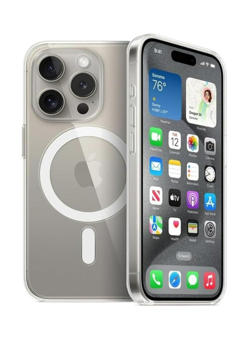 Anker iPhone 15 Pro Max Clear Magnetic Phone Case | A90A8H0 - Image 1