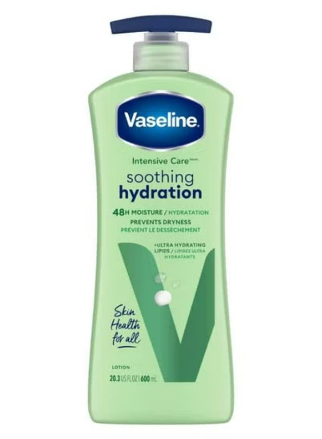 فازلين لوشن الجسم للعناية المركزة والترطيب المهدئ 600 مل