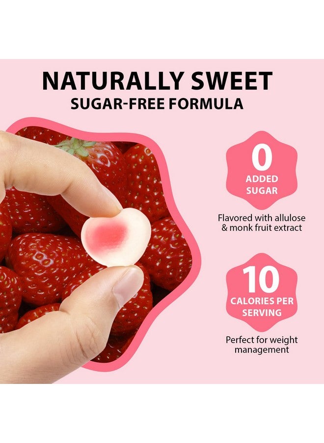 Generic Womens Multivitamin Gummy with Vitamins A, C, D, E, K, B6, B12, Multivitamins for Women, Support Energy Beauty Immune, Hair & Nails, Skin Care, Strawberry Flavor, Sugar Free (60 Gummies)  - Image 3