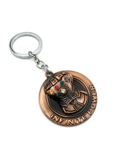 Thrones Keychain Season 8 House Stark Wolf Head Badge Key Chains Pendant Ice And Fire Keyring llaveros Of Movie Gifts-Color:Y