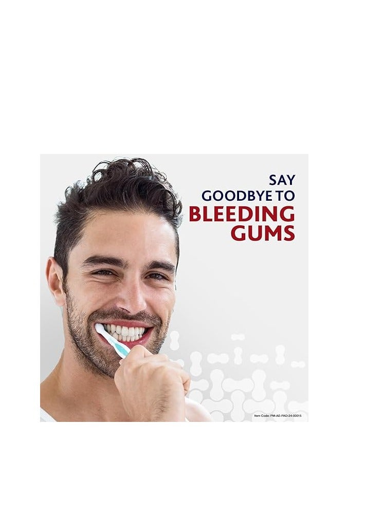 Parodontax, Toothpaste, Daily Fluoride Toothpaste for Healthy Gums and Strong Teeth, Twice Daily Brushing Recommended, Extra Frehs, Helps Stop Bleeding Gums, 75 ml - Image 3