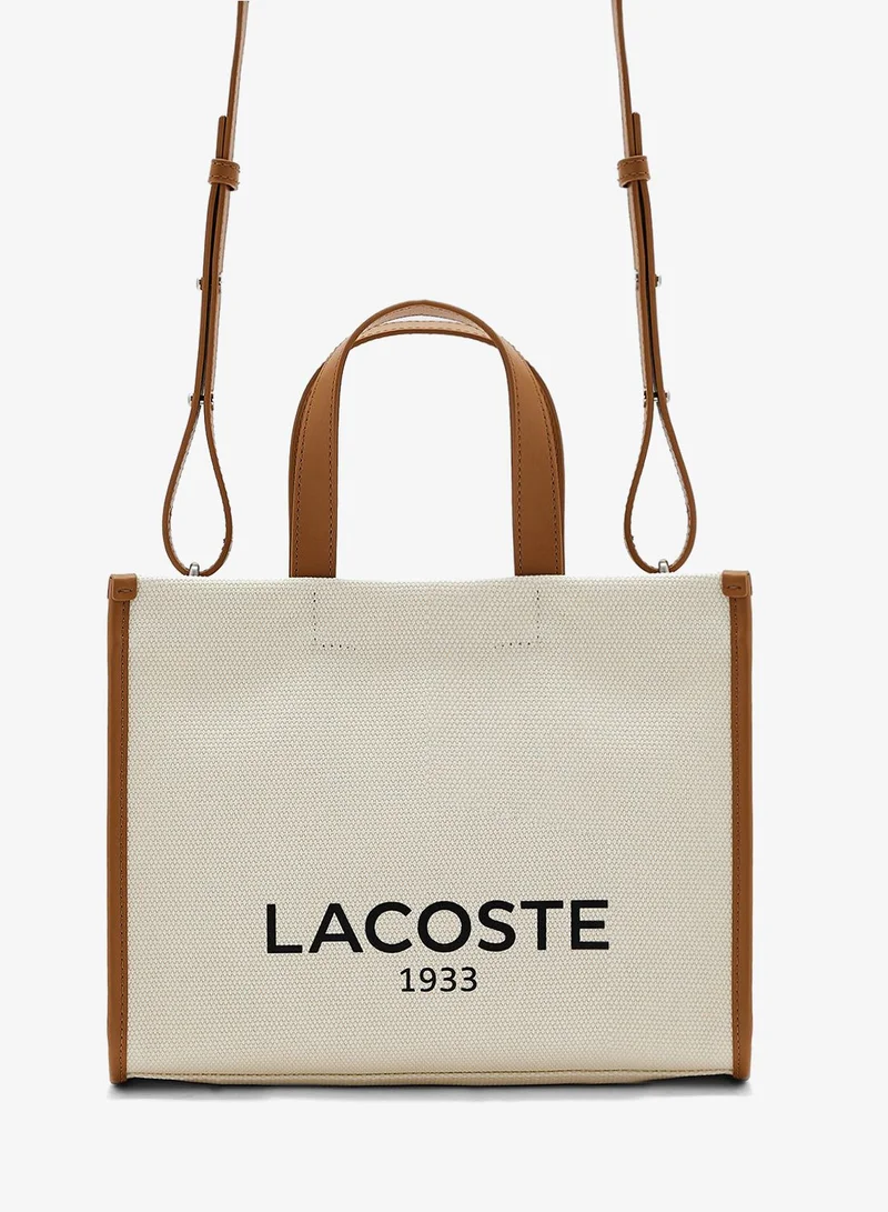 لاكوست حقيبة توت مزينة بشعار الماركة