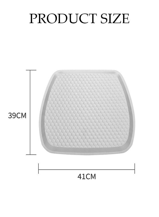DUNISO Car seat Cushion for Gel Seat Cushion, Cooling Seat Cushion with Non-Slip Office Chair Gel Seat Cushion Home Wheelchair Seat Cushion Soft and Breathable Fits Car, SUV, Pickup Truck - Image 2
