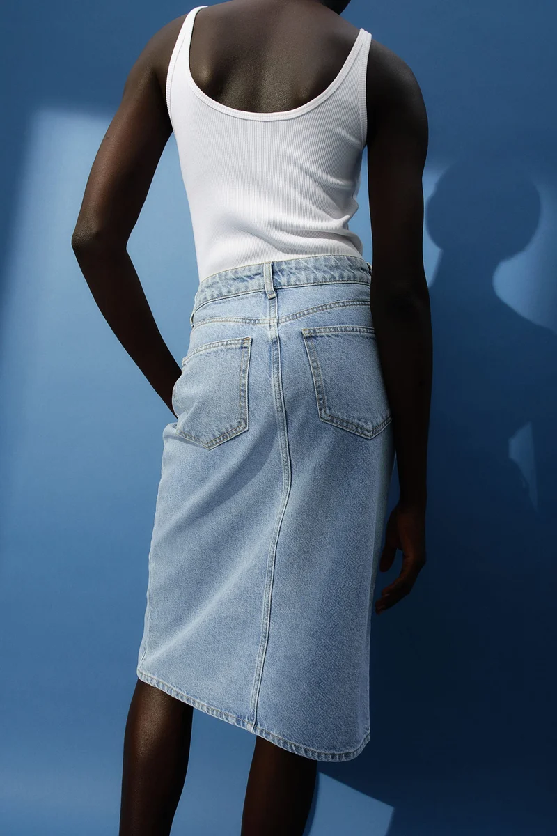 H&M  Denim skirt for Women | Best Price UAE