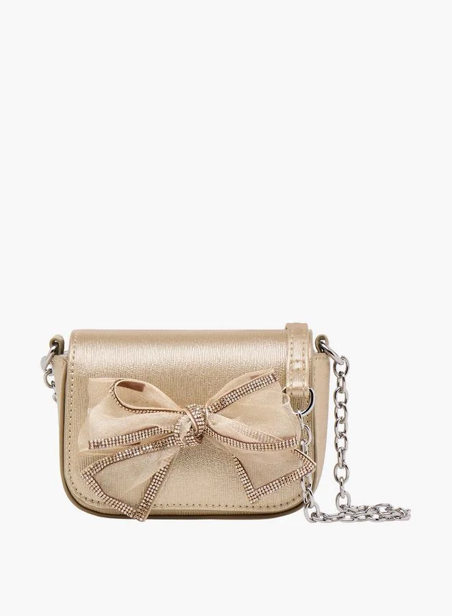 سيليست Crossbody Bag with Embellished Bow Accent Ramadan Collection