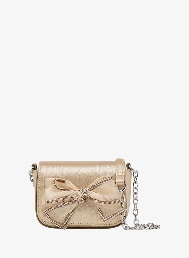 Celeste Crossbody Bag with Embellished Bow Accent Ramadan Collection