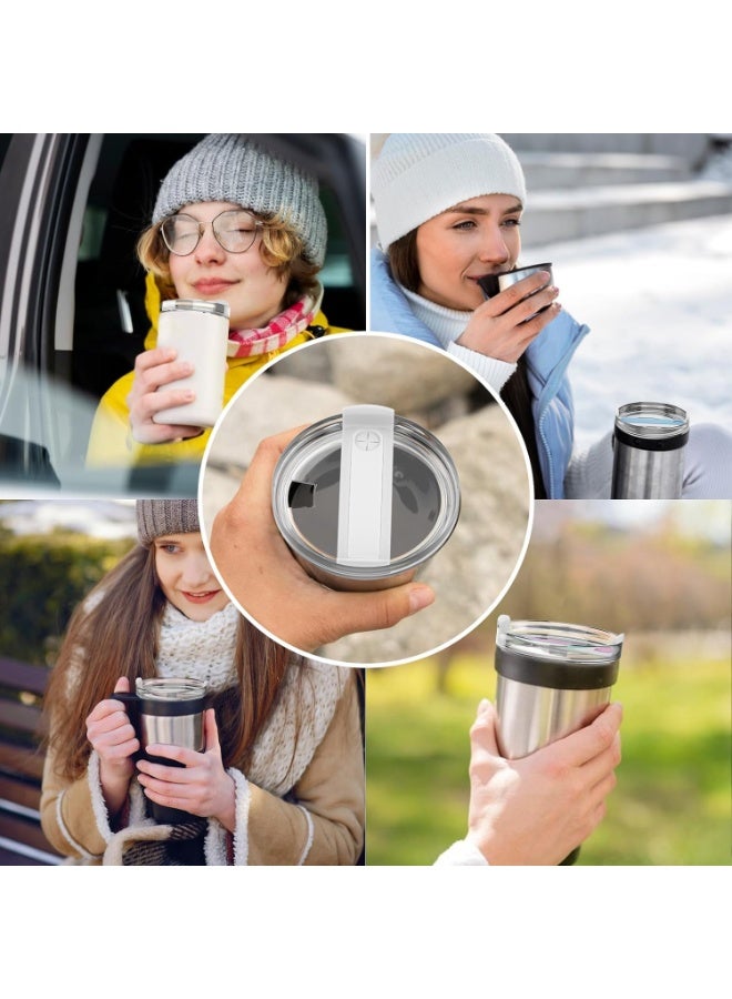 هوكور 4 قطع غطاء بديل لكوب ستانلي، 40 أونصة مقاومة للانسكاب ومقاومة للرذاذ، متوافقة مع أكواب ستانلي وأكواب قهوة أخرى - Image 5