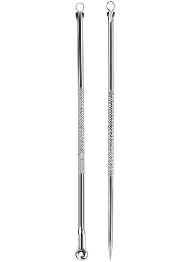 Generic 2-in-1 blackhead removal tool made of high-quality steel  - Image 1
