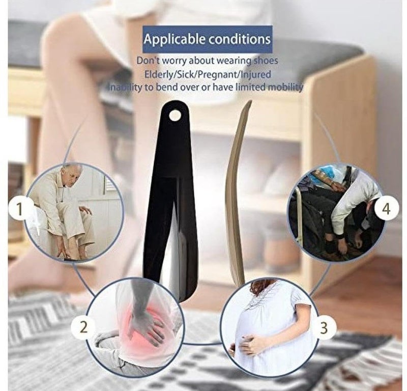 Reexplore Premium ABS Plastic Shoe Horn(Pack Of 2) - Image 5