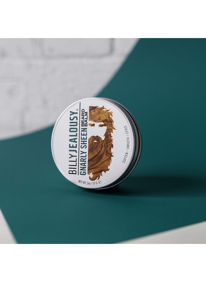Billy Jealousy Beard Balm With Light Hold & Low Shine, Everyday Beard Styling Balm Loaded With Coconut, Shea & Sunflower Oils For Smooth & Nourished Beard & Skin, Gnarly Sheen, 2 Oz  - Image 5