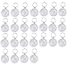Rugjut Rugjut Acrylic Snap In Round Photo Keychains , 25Pcs  - Image 2