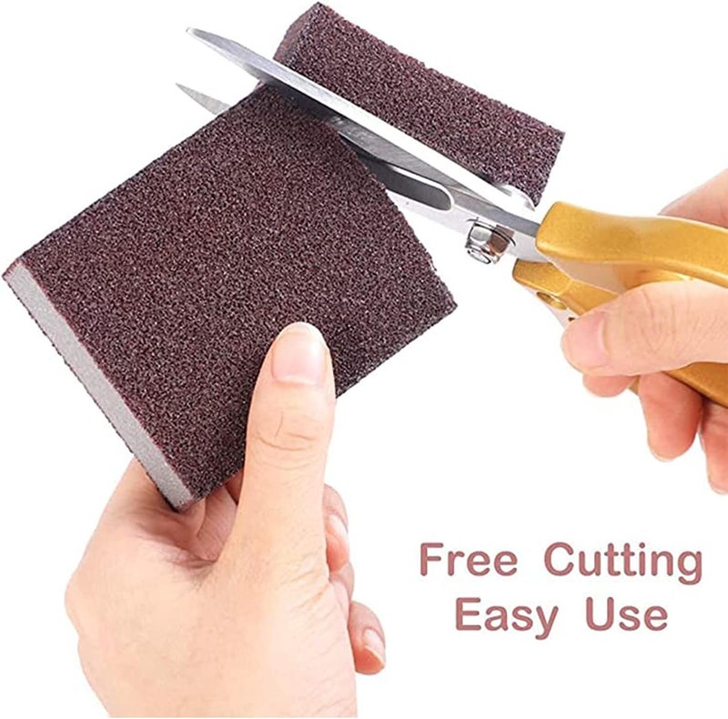 klarako Nano Carborundum Sponge Nano Emery Sponges Emery Sponge Brush Emery Sponge Magic Wipe Rust Eraser Emery Sponge Brush for Pots and Pans Cleaning Tool (1PC) - Image 5