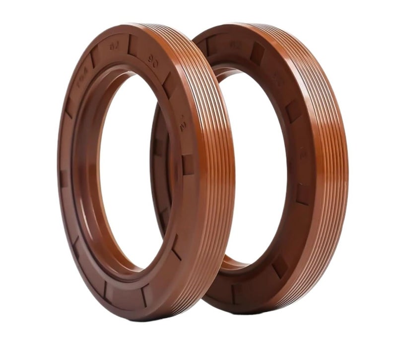 Rubber Oil Seal, Oil Seal,2 Pcs TG4 Skeleton, Viton, 80 mm OD, 68 ID, 8-12 Thickness - Image 1