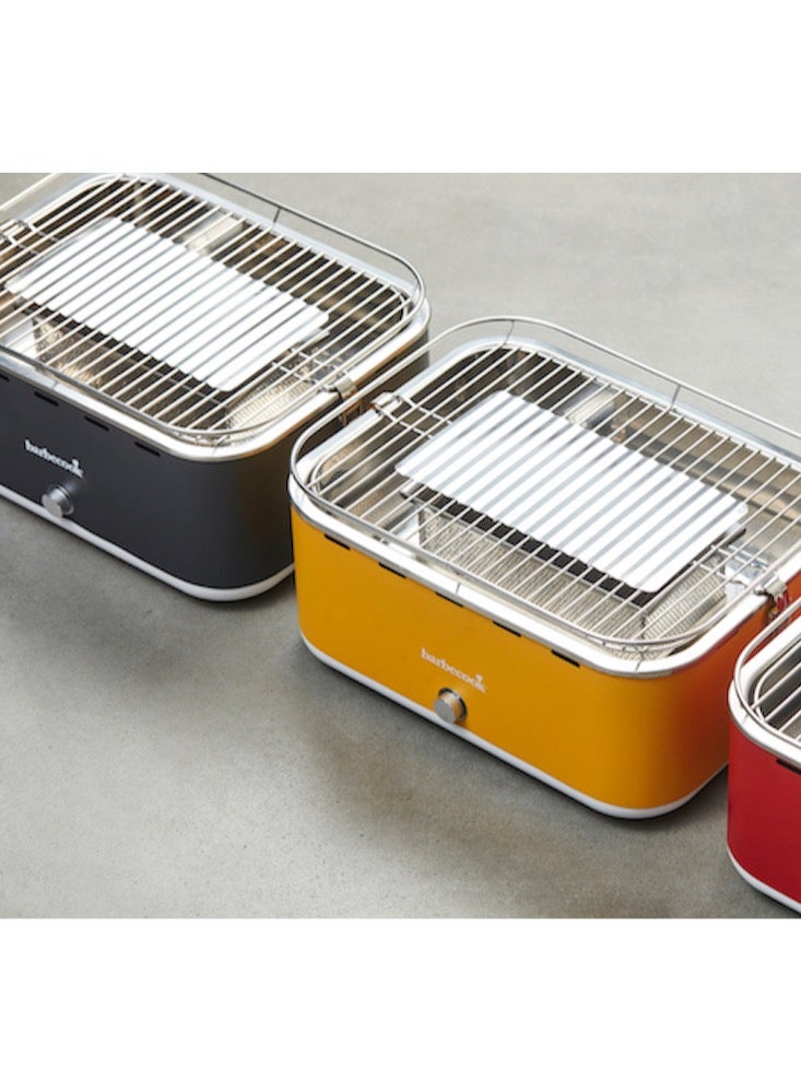Barbecook Carlo charcoal table grill Sunshine Yellow - Image 2