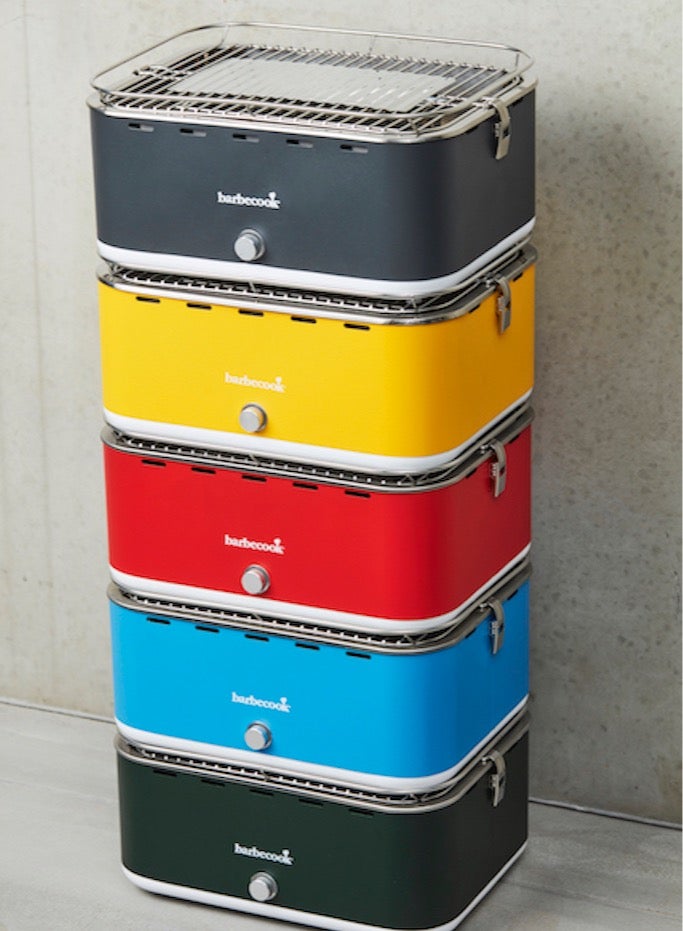 Barbecook Carlo charcoal table grill Sunshine Yellow - Image 3