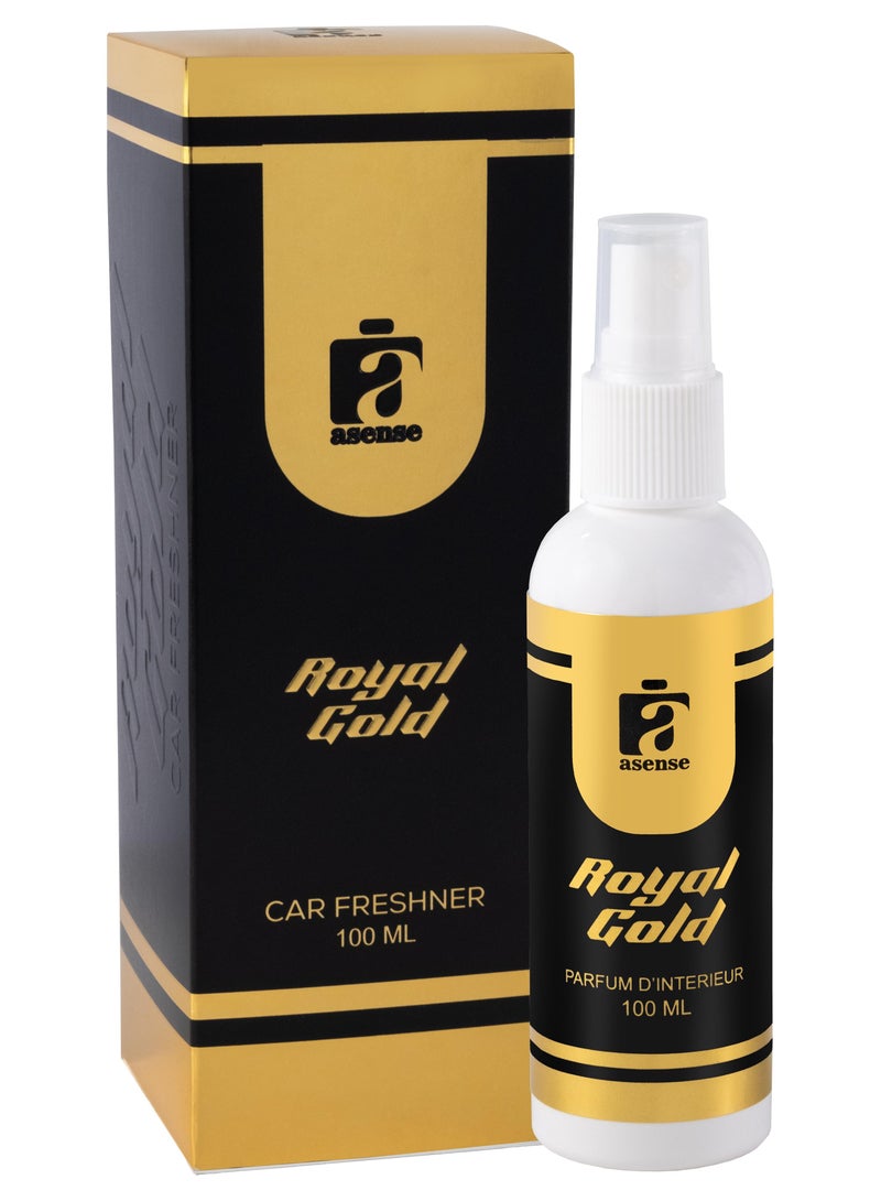 Asense Royal Gold Car Freshner 100ml Spray - Image 1