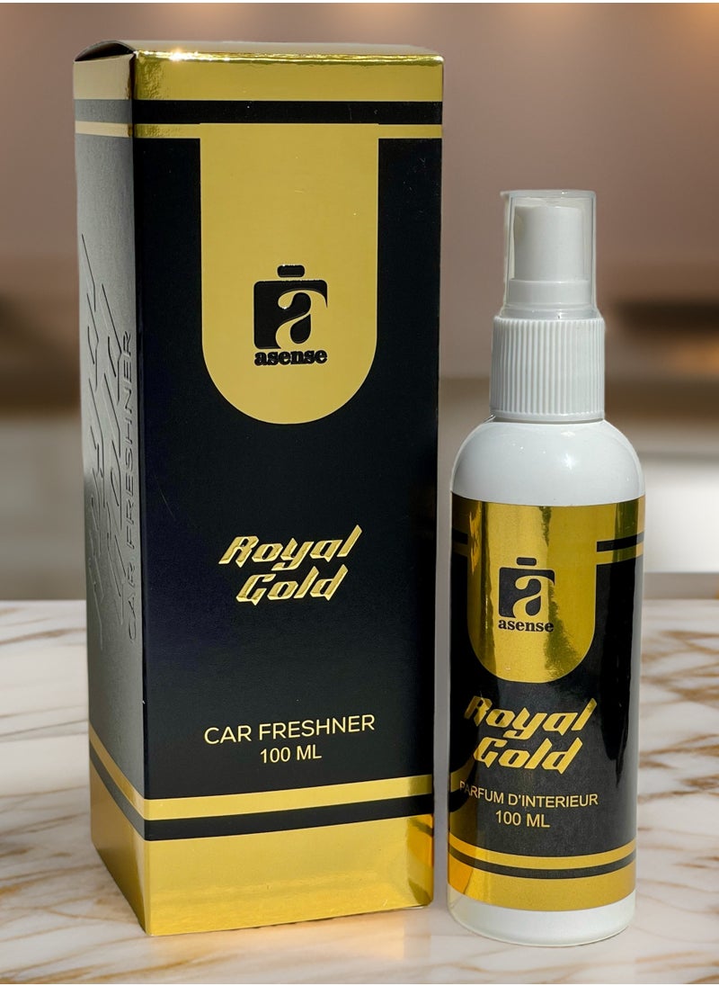 Asense - Royal Gold Car Freshner 100ml Spray - Image 1