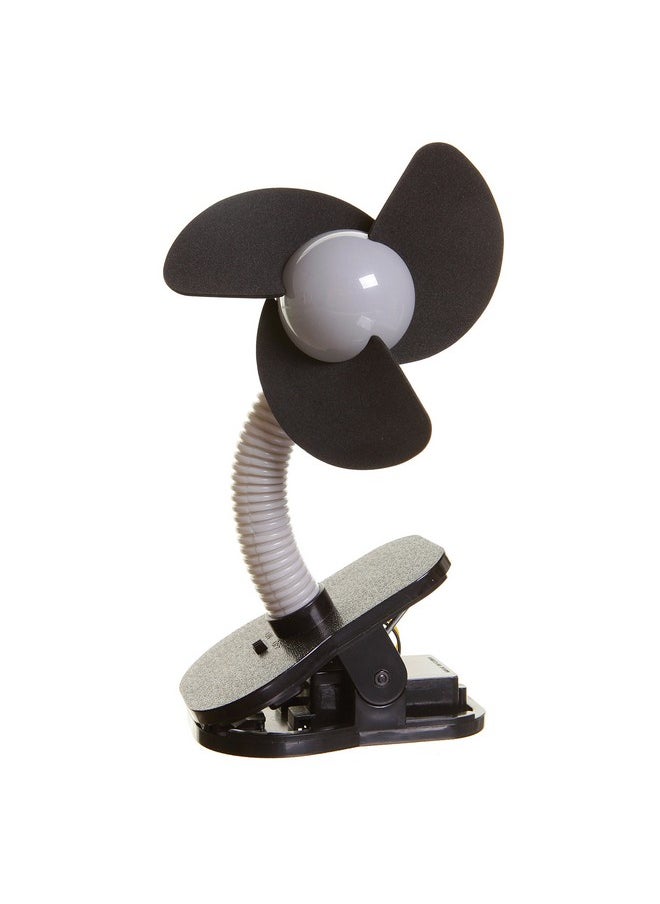 dreambaby Dreambaby Clip On Stroller Fan, Black w/Silver  - Image 3
