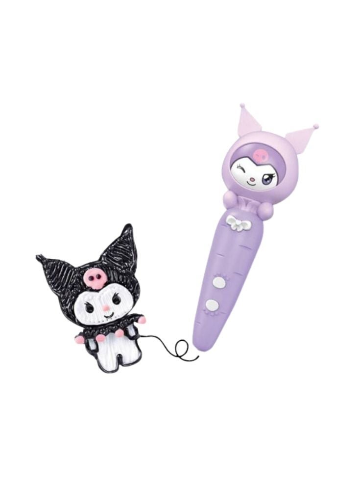 Premium Kuromi 3D Printing Pen – Purple Cartoon DIY Drawing Pen, Creative Art Toy with Cute Character Design, Safe Educational Gift for Kids in Saudi Arabia - Image 1