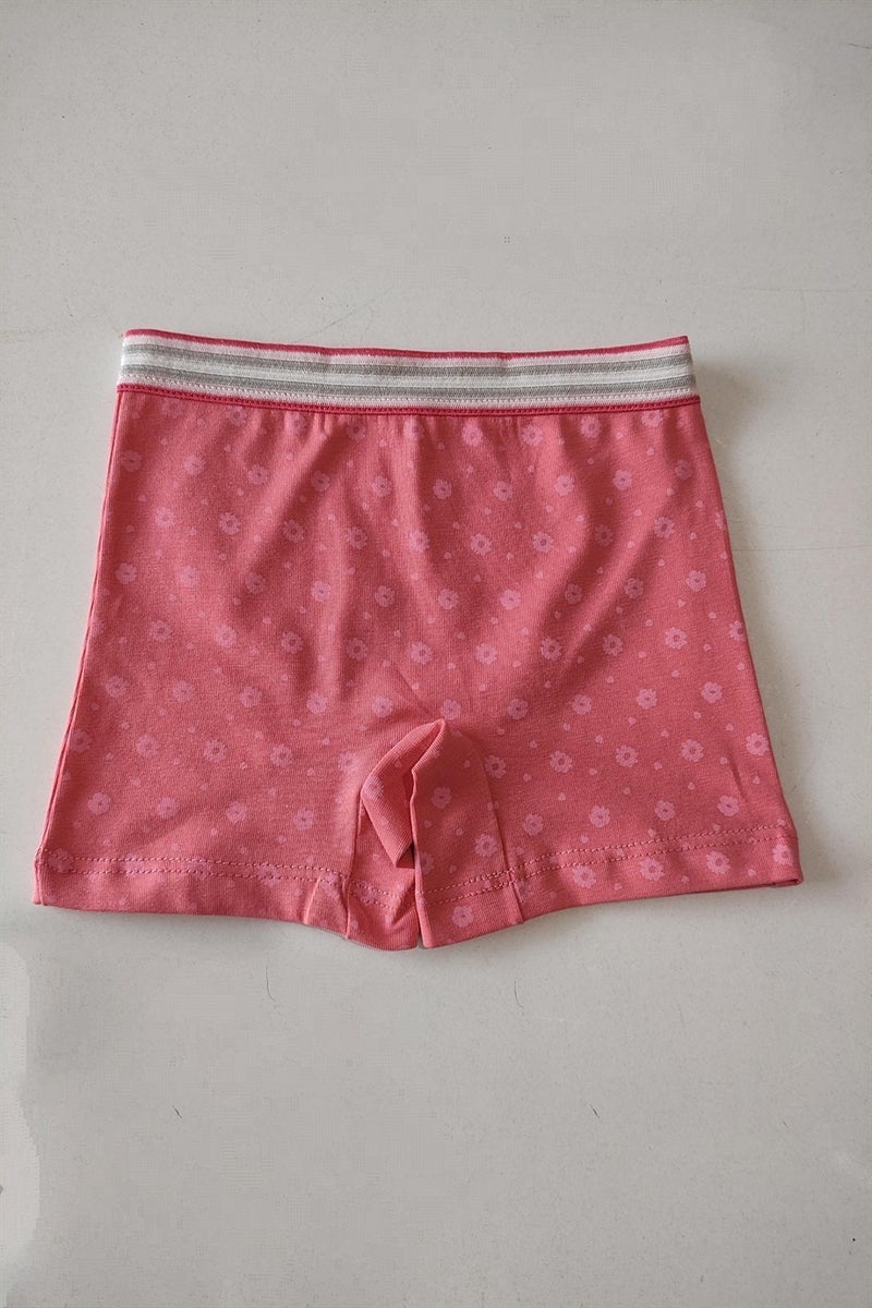 Arma Yıldız Mixed Colored Girls Patterned Boxer 3-Pack Cotton Lycra  - Image 2