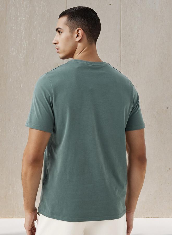 Kappa Logo Detail Crew Neck T-shirt - Image 3