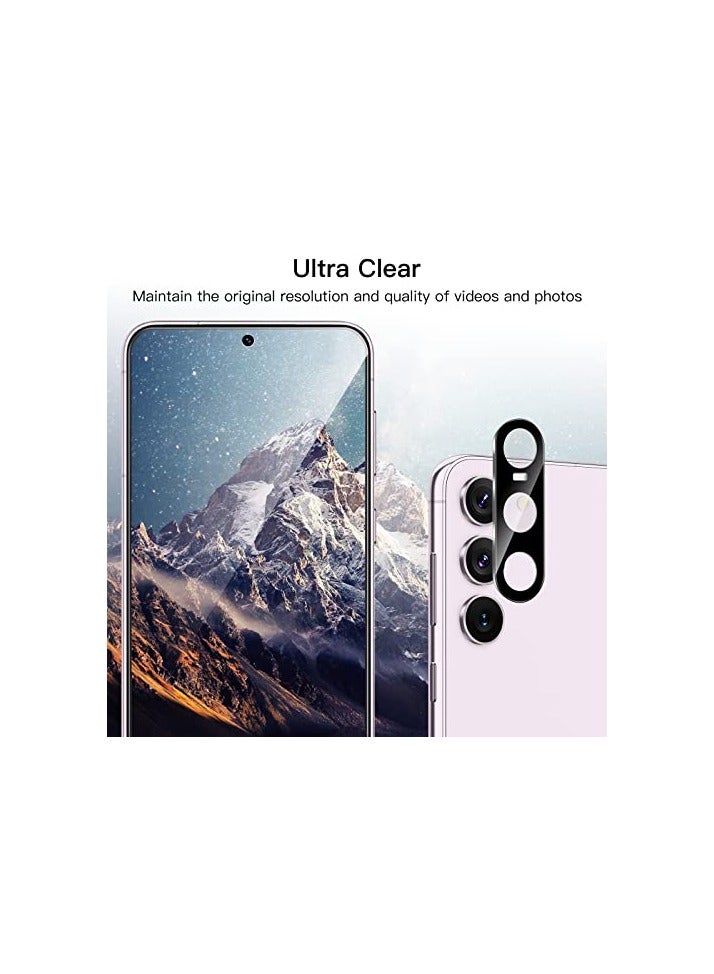 JETech Screen Protector for Samsung Galaxy S23+ / S23 Plus 5G 6.6-Inch with Camera Lens Protector, Tempered Glass Film, Fingerprint ID Compatible, HD Clear, 2-Pack Each - Image 4
