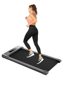 Walking Pad Folding Treadmill Ultra Slim Electric Foldable Treadmills Smart Fold Walking Pad Portable Safety Non Holder Gym and Running Device Grey