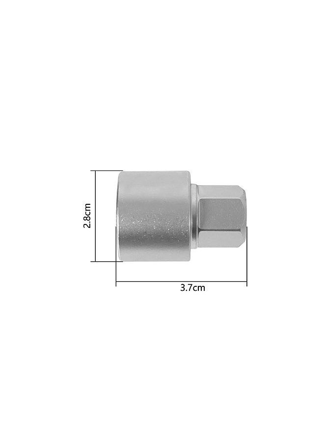 Anti-theft Screw Socket Wrench Tool Security Master Locking Wheel Nut Key 816 / S 17mm Socket Replacement for Audi A6 A3 A4 A5 TT