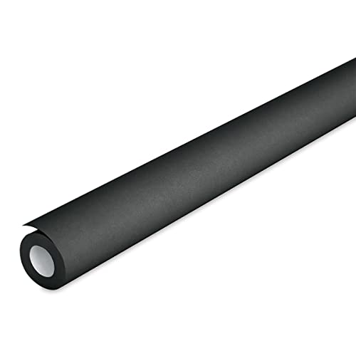 Fadeless Bulletin Board Paper, Fade-Resistant Paper for Classroom Decor, 24” x 60’, Black, 1 Roll - Image 1