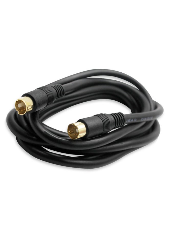 Generic - Video Card Wiring S Terminal Line S-video Connection Line B Super Color Super Connection Line 4-pin Video Line Terminal Wire-Color:S Terminal Wire 3m - Image 1