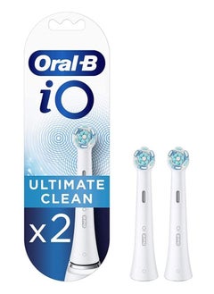 Oral-B Oral-B iO RB CW-2 Ultimate Clean White Toothbrush Heads -  Pack of 2 Counts  - Image 1