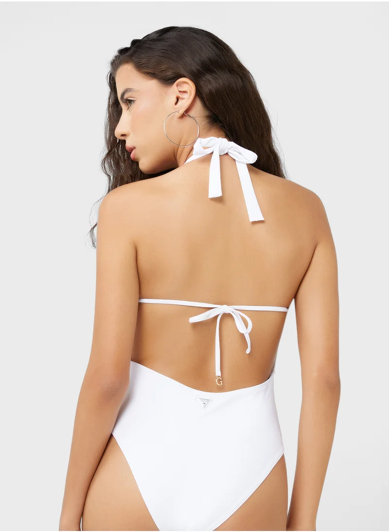 GUESS ONE PIECE - RECYCLED MATTE MICROFIBER