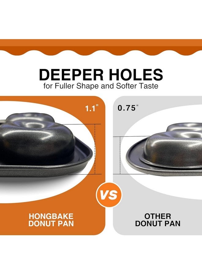 CURATED CART Donut Mould for Baking, 6 Cavity Donut Pan, SGS Certified Quality, Suitable for Microwave, OTG Oven, Dishwasher Safe (Pack of 1) - Image 3