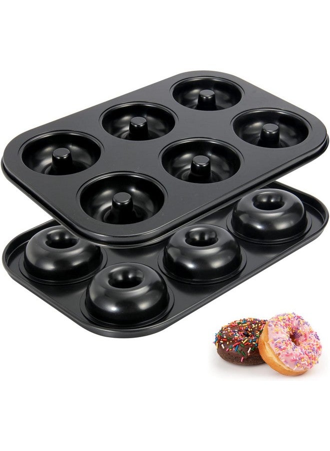 CURATED CART Donut Mould for Baking, 6 Cavity Donut Pan, SGS Certified Quality, Suitable for Microwave, OTG Oven, Dishwasher Safe (Pack of 1) - Image 1