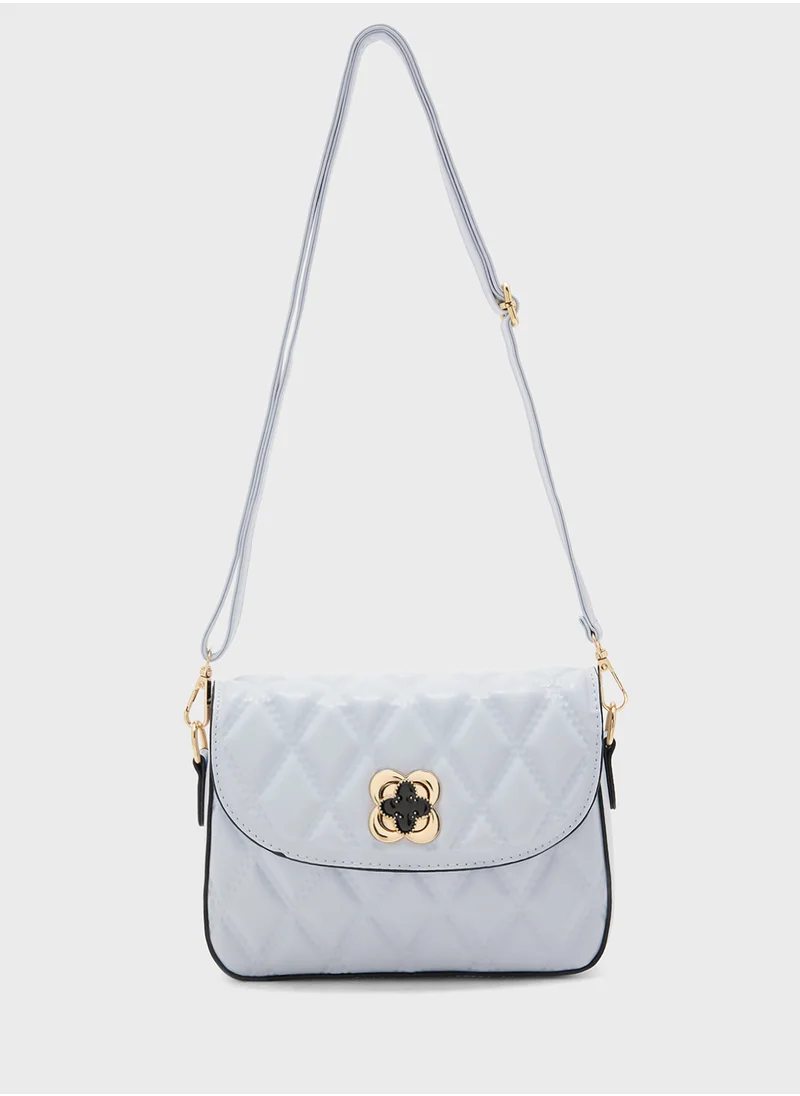 ايلا Ladies Quilted Crossbody Bag