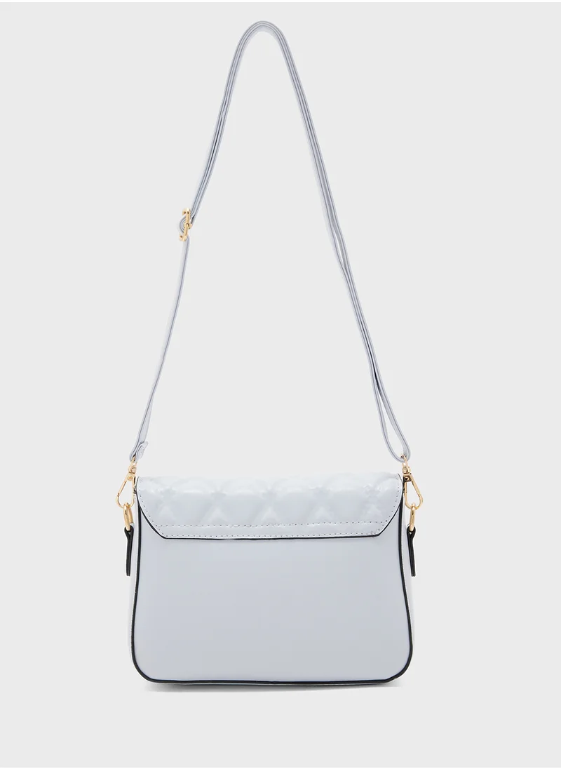 ايلا Ladies Quilted Crossbody Bag