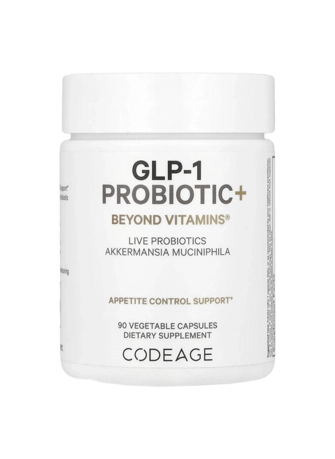 Codeage GLP-1 Probiotic+, 90 Vegetable Capsules  - Image 1