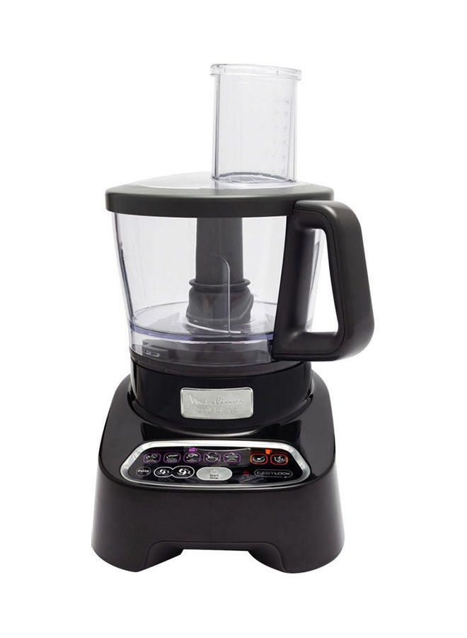 مولينكس محضر طعام بقوة مزدوجة سعة 1000 وات 3 L 1000 W FP8268EG أسود - Image 1
