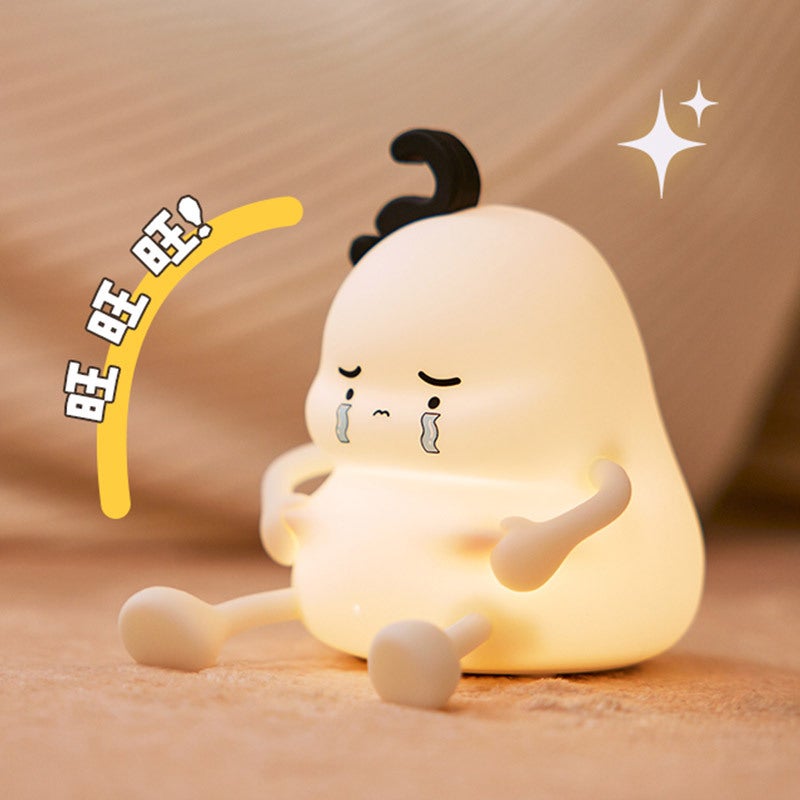 Popular Silicone Pat Lamp Night Light Panda Pat Night Lamp Bedside Lamp Night Light Gift Atmosphere Lamp - Image 1