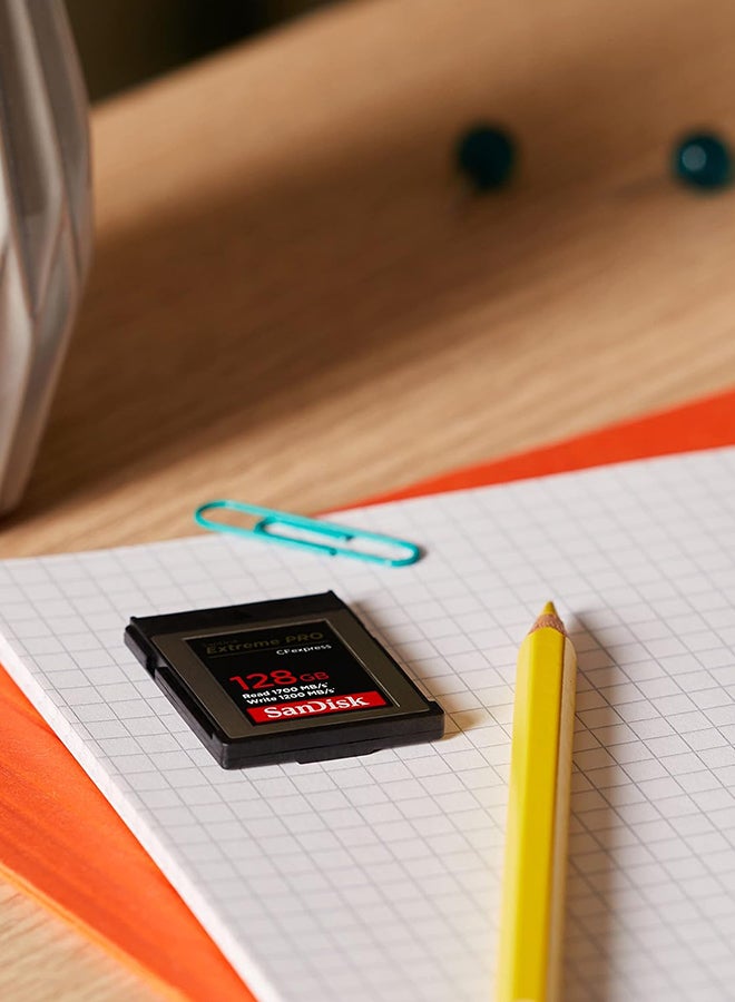 sandisk Extreme Pro Cfexpress Type B Card,1700 MB/s R & 1200 MB/s W, Black, 128GB - Image 4