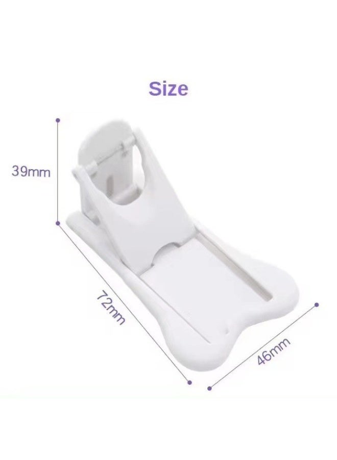 Child safety sliding door lock, vertical window panel, baby safety sliding glass door lock (4-piece set) - Image 2